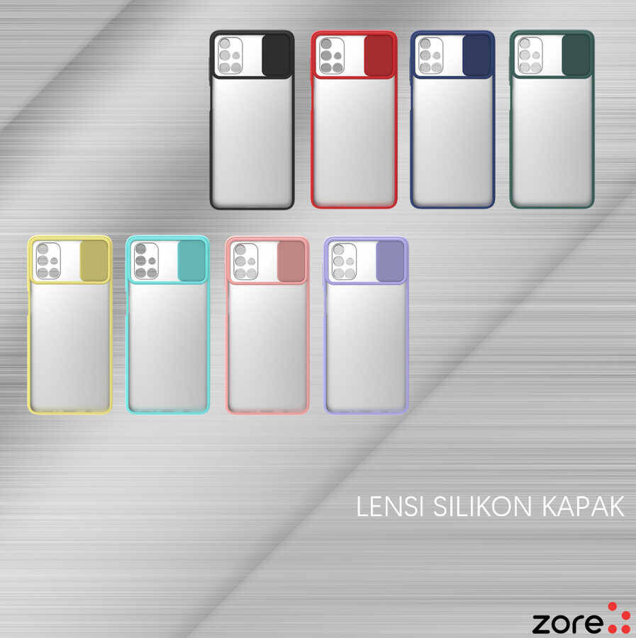 Galaxy M51 Kılıf Zore Lensi Kapak - 18