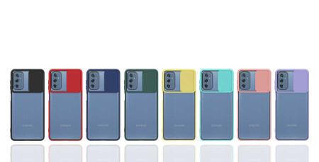 Galaxy M52 Kılıf Zore Lensi Kapak - 35