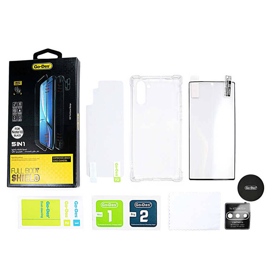 Galaxy Note 10 Go Des 5 in 1 Full Body Shield - 4