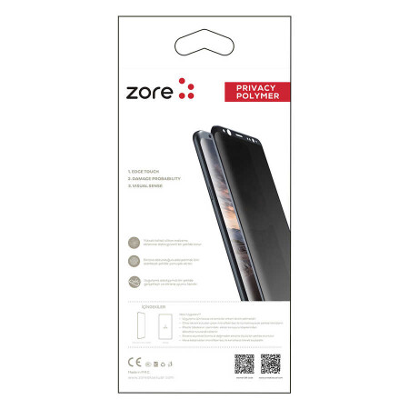 Galaxy Note 10 Plus Zore Privacy Polymer Nano Ekran Koruyucu - 4