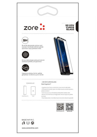 Galaxy Note 10 Zore 3D Vov Curve Glass Ekran Koruyucu - 2