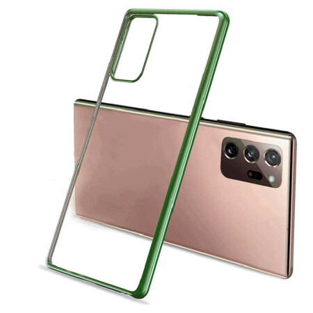 Galaxy Note 20 Benks Magic Glitz Ultra-Thin Transparent Protective Soft Kapak - 6