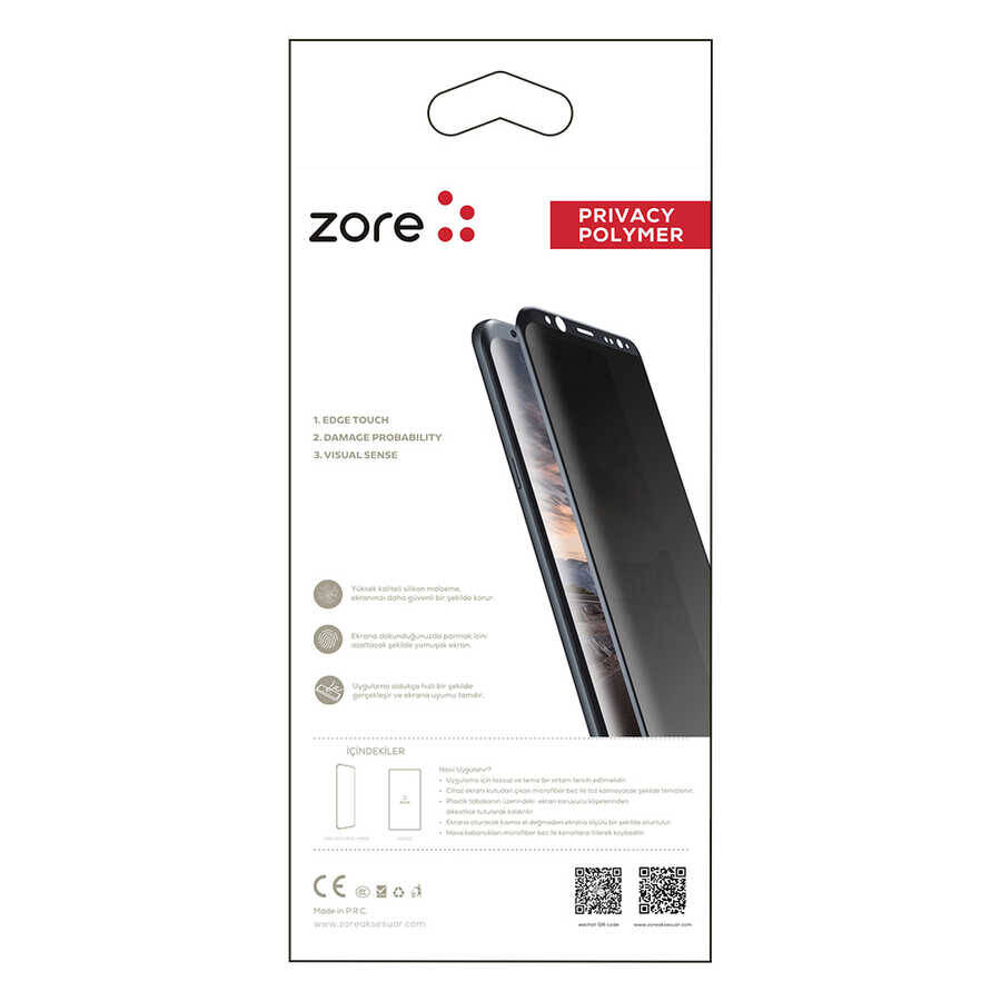 Galaxy Note 20 Ultra Zore Privacy Polymer Nano Ekran Koruyucu - 5