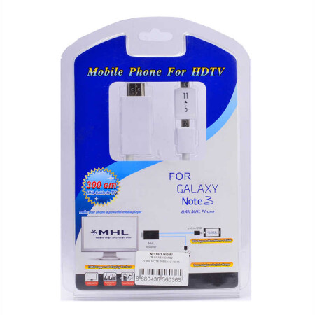 Galaxy Note 3 MHL HDMI Kablo - 2