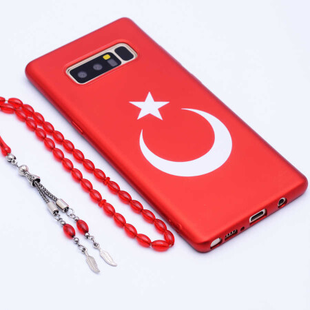 Galaxy Note 8 Kılıf Zore Bayrak Silikon - 1