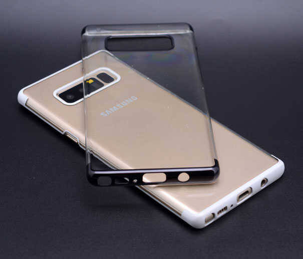 Galaxy Note 8 Kılıf Zore Tareks Şeffaf Kapak - 8