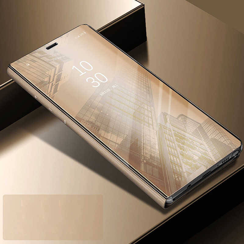 Galaxy Note 9 Kılıf Zore Clear View Flip Cover - 6