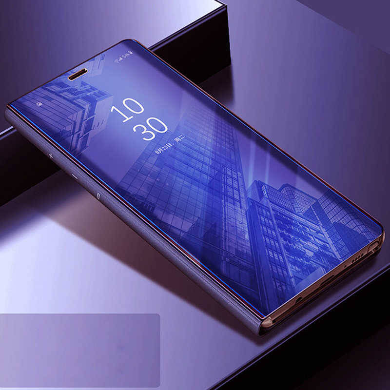 Galaxy Note 9 Kılıf Zore Clear View Flip Cover - 2