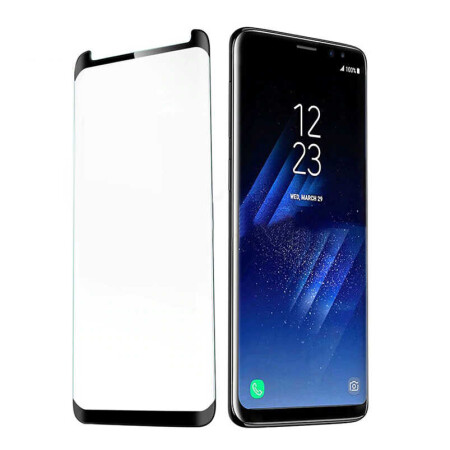 Galaxy Note 9 Zore Kavisli Full Yapışkanlı Cam Ekran Koruyucu - 2