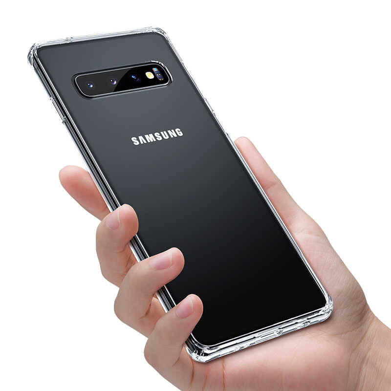 Galaxy S10 Plus Kılıf Benks Magic Crystal Clear Glass Kapak - 2