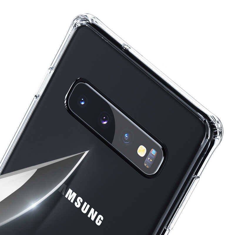 Galaxy S10 Plus Kılıf Benks Magic Crystal Clear Glass Kapak - 5