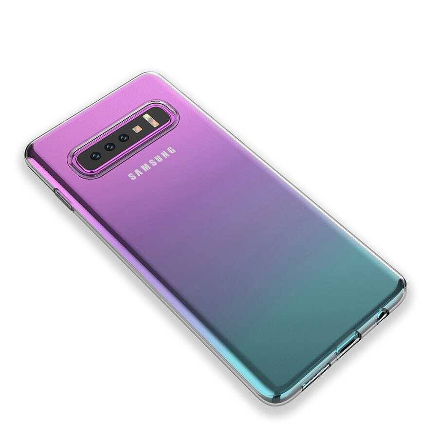 Galaxy S10 Plus Kılıf Zore Kamera Korumalı Süper Silikon Kapak - 3