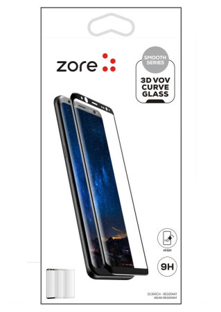 Galaxy S10 Zore Parmak İzli 3D Vov Cam Ekran Koruyucu - 5