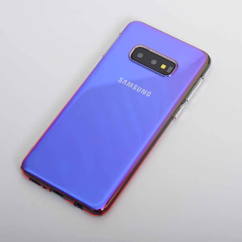 Galaxy S10E Kılıf Zore Renkli Transparan Kapak - 3