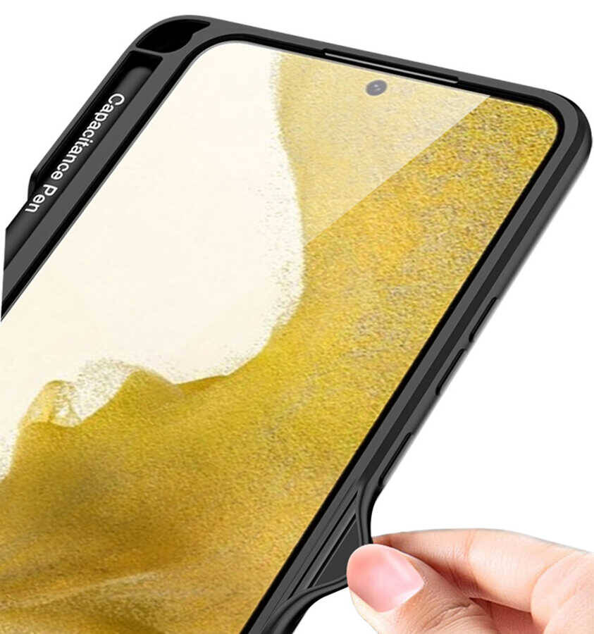 Galaxy S22 Plus Kılıf Zore Kalemli Kıpta Kapak - 10