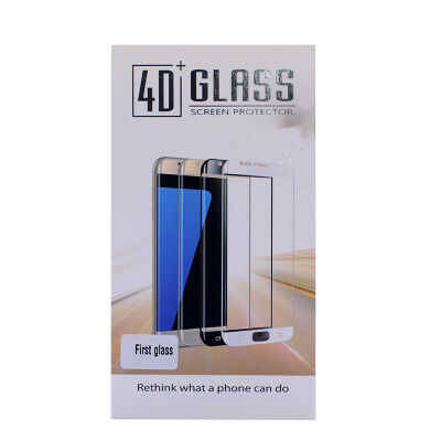 Galaxy S6 Edge Zore 4D First Glass Cam Ekran Koruyucu - 2