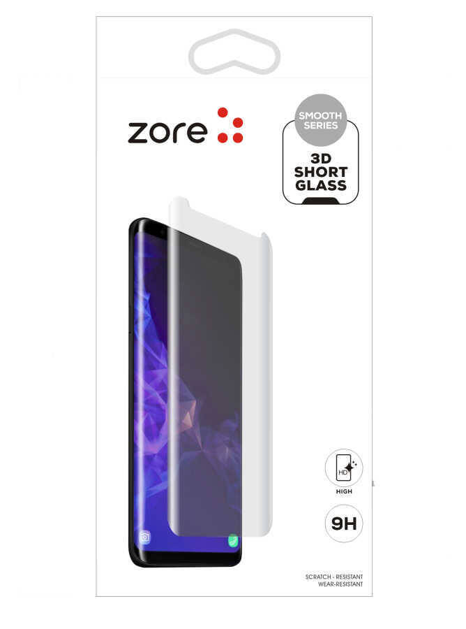 Galaxy S8 Plus Zore 3D Short Glass Ekran Koruyucu - 1