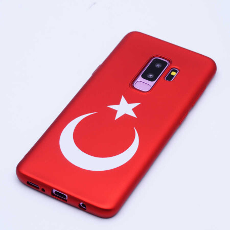 Galaxy S9 Plus Kılıf Zore Bayrak Silikon - 1