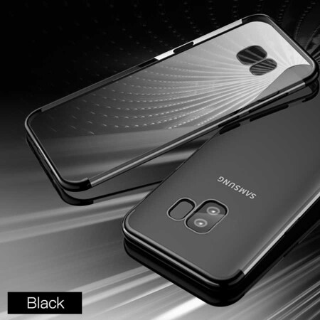 Galaxy S9 Plus Kılıf Zore Dört Köşeli Lazer Silikon Kapak - 6