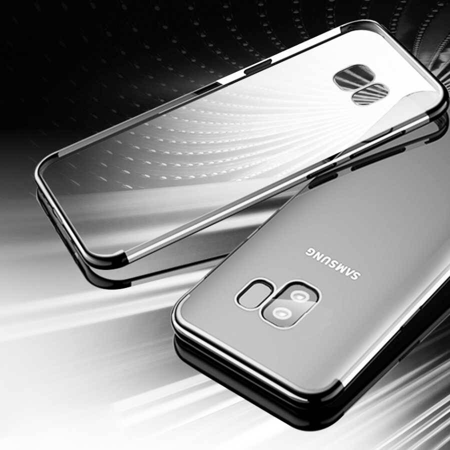 Galaxy S9 Plus Kılıf Zore Dört Köşeli Lazer Silikon Kapak - 2