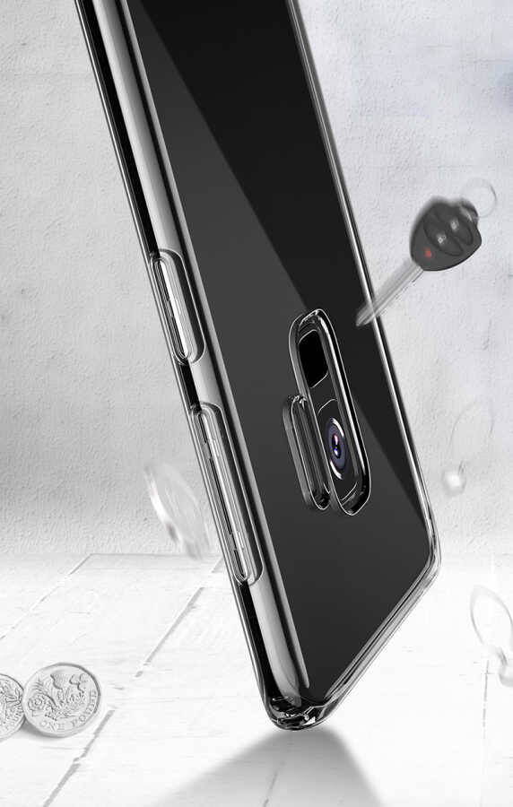 Galaxy S9 Plus Kılıf Zore İmax Silikon Kamera Korumalı - 8