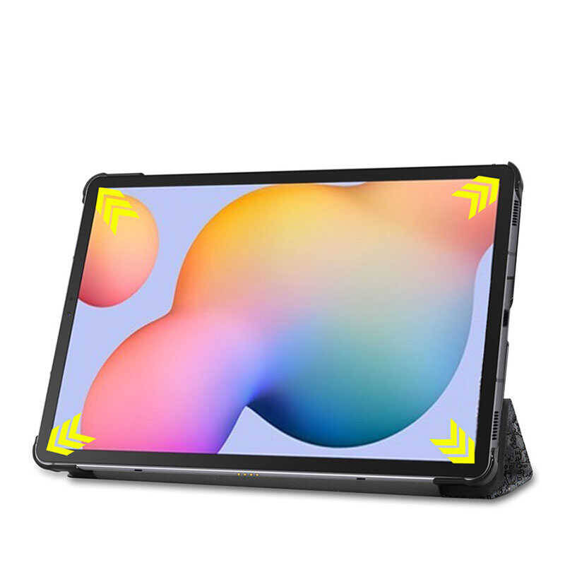 Galaxy Tab A T580 10.1 Zore Smart Cover Standlı 1-1 Kılıf - 12