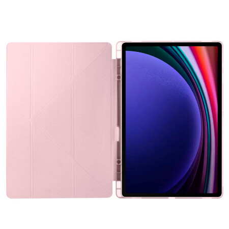 Galaxy Tab S10 Ultra Kılıf Zore Tri Folding Kalem Bölmeli Standlı Kılıf - 25