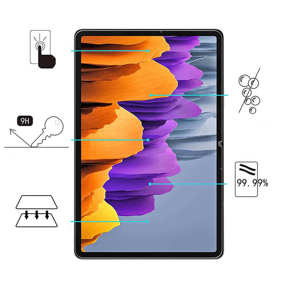 Galaxy Tab S6 Lite P610 Zore Tablet Temperli Cam Ekran Koruyucu - 11