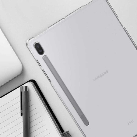 Galaxy Tab S7 Plus T970 Kılıf Zore Tablet Süper Silikon Kapak - 8