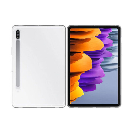 Galaxy Tab S8 Kılıf Zore Tablet Süper Silikon Kapak - 3