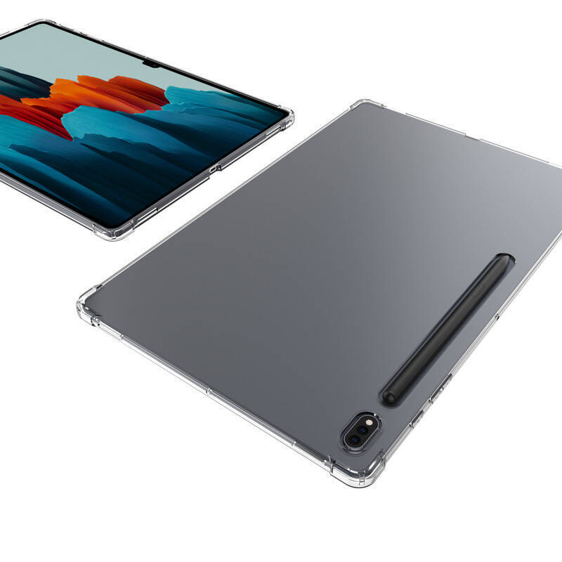 Galaxy Tab S8 Plus Kılıf Zore Tablet Nitro Anti Shock Silikon Kapak - 3