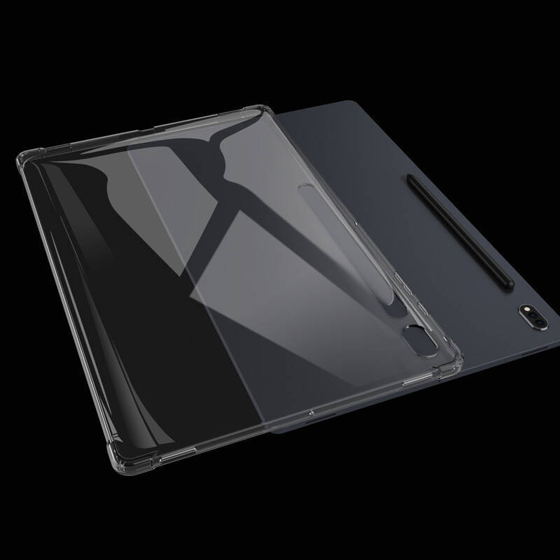Galaxy Tab S8 Plus Kılıf Zore Tablet Nitro Anti Shock Silikon Kapak - 6