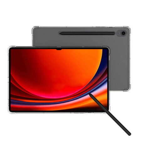 Galaxy Tab S9 FE Kılıf Zore Tablet Nitro Anti Shock Silikon Kapak - 5