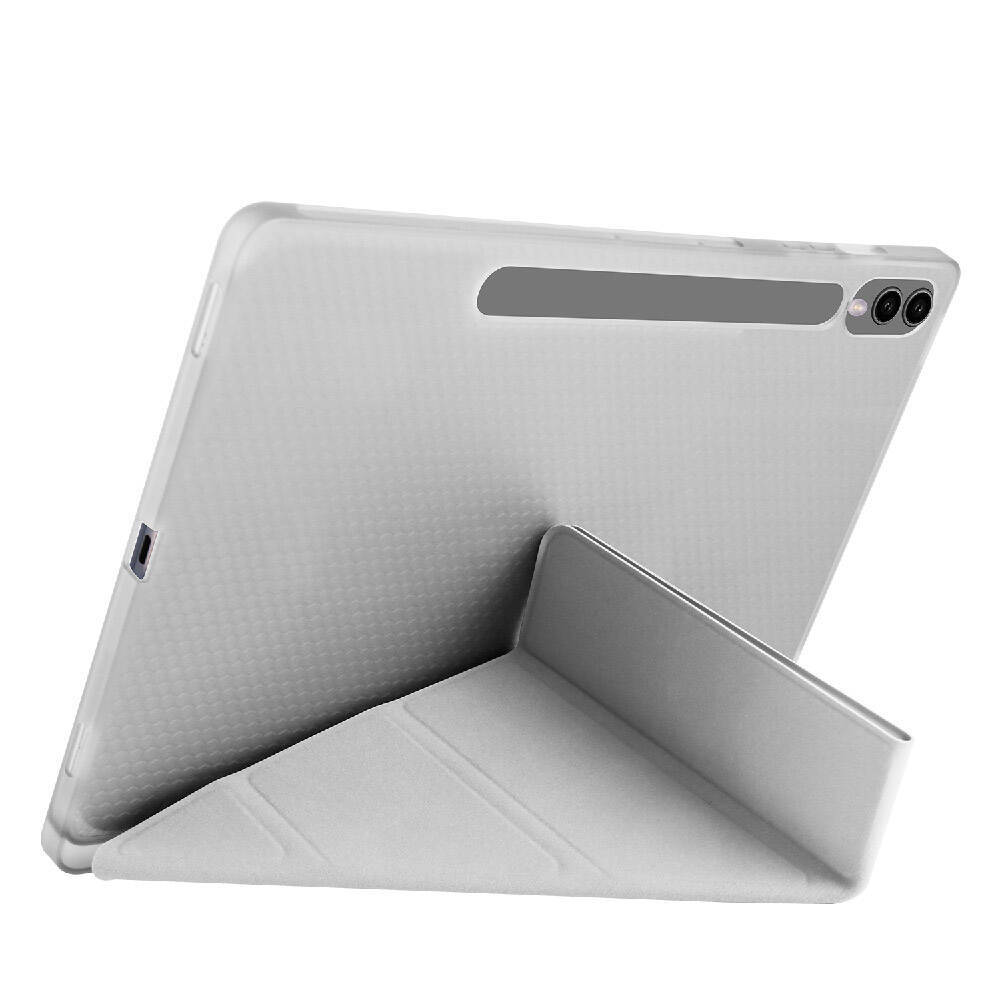 Galaxy Tab S9 Plus Kılıf Zore Tri Folding Kalem Bölmeli Standlı Kılıf - 20