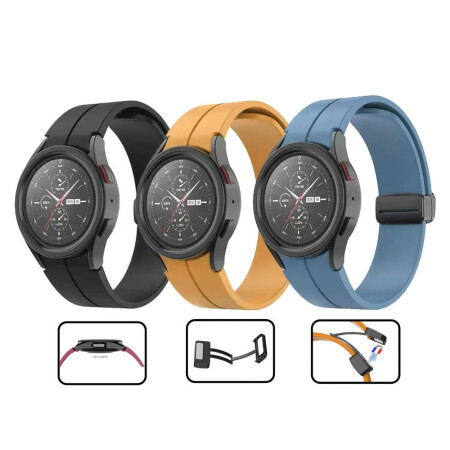 Galaxy Watch 4 44mm Zore KRD-84 Silikon Kordon - 20