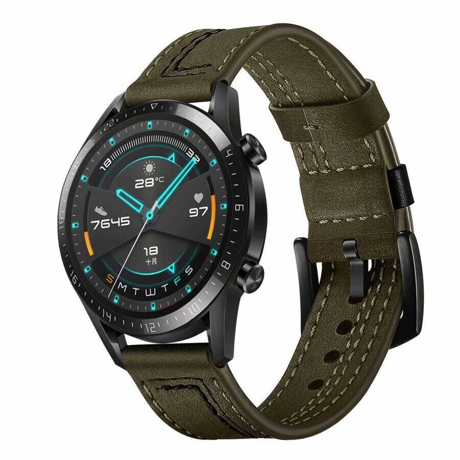 ​​Galaxy Watch 42mm (20mm) KRD-19 Deri Kordon - 2