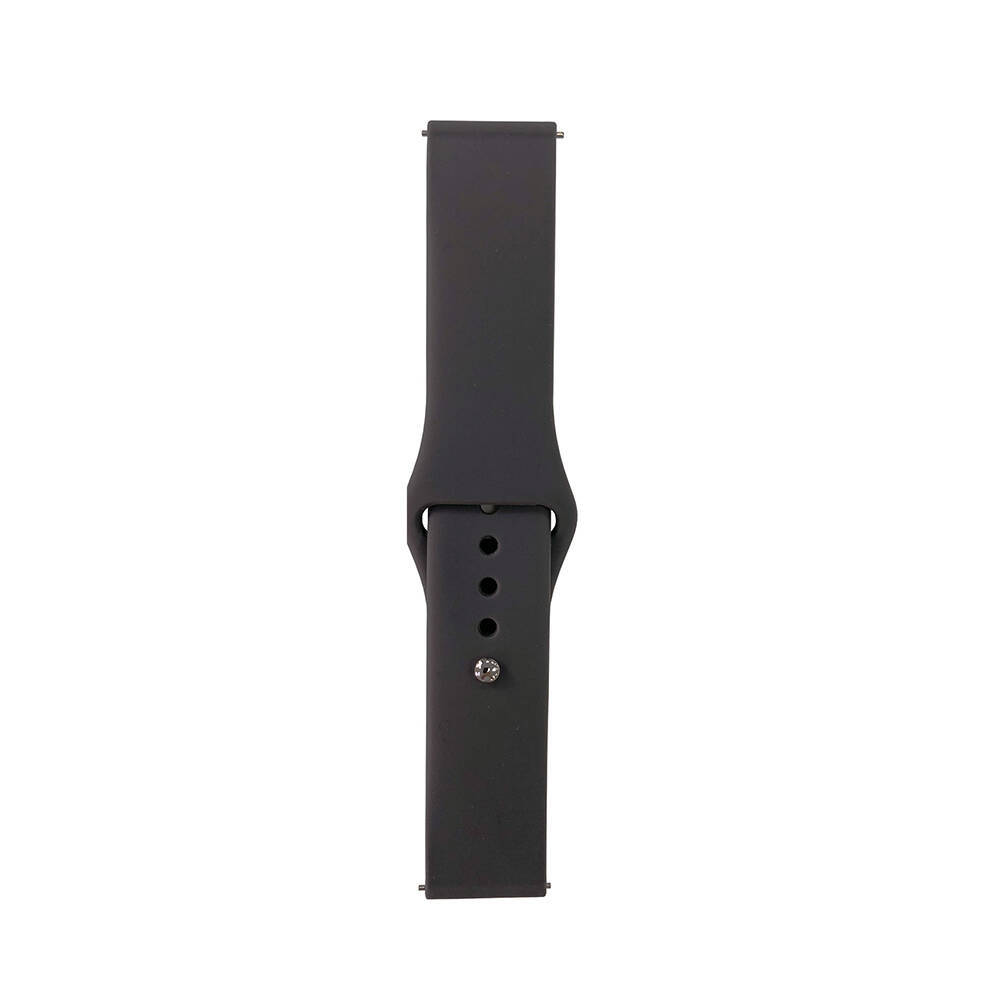 Galaxy Watch 42mm Band Serisi 20mm Klasik Kordon Silikon Strap Kayış - 13