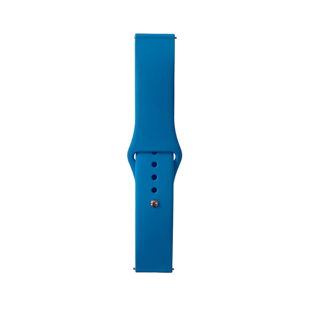 Galaxy Watch 42mm Band Serisi 20mm Klasik Kordon Silikon Strap Kayış - 10