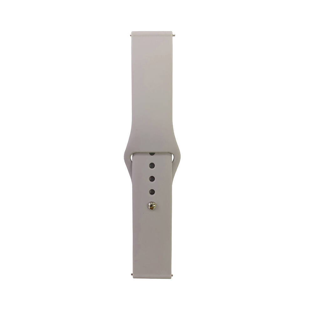 Galaxy Watch 42mm Band Serisi 20mm Klasik Kordon Silikon Strap Kayış - 48