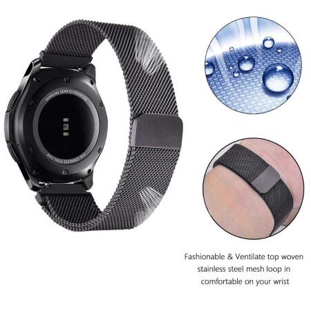 Galaxy Watch 46mm (22mm) KRD-12 Metal Kordon - 4