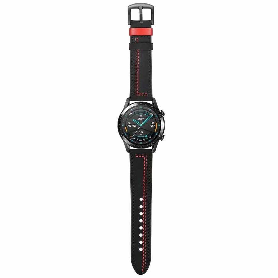 ​​Galaxy Watch 46mm (22mm) KRD-19 Deri Kordon - 11