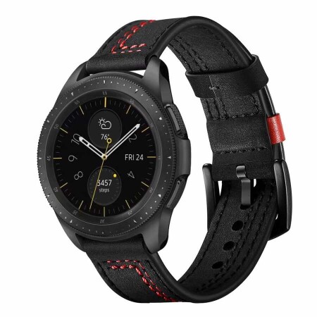 ​​Galaxy Watch 46mm (22mm) KRD-19 Deri Kordon - 6