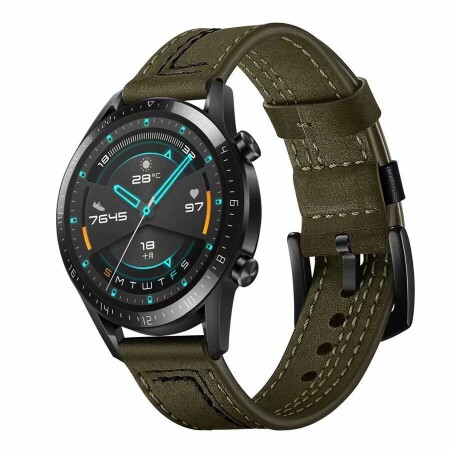 ​​Galaxy Watch 46mm (22mm) KRD-19 Deri Kordon - 5