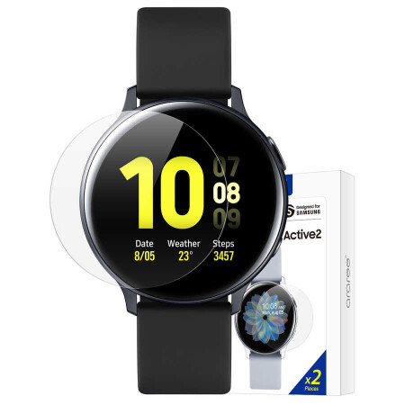 Galaxy Watch Active 2 40mm Araree Pure Diamond Pet Ekran Koruyucu - 1