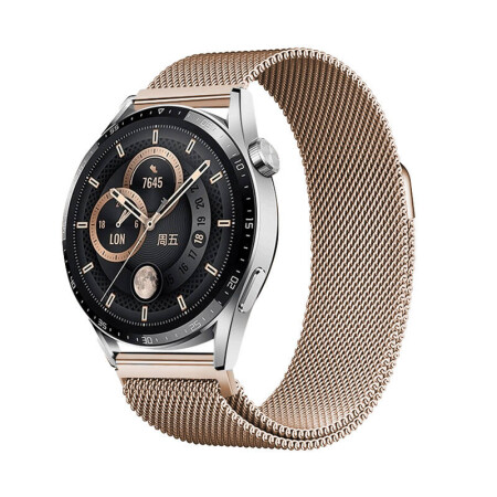 Galaxy Watch Active 2 44mm Zore Band-12 20mm Metal Hasır Kordon - 7