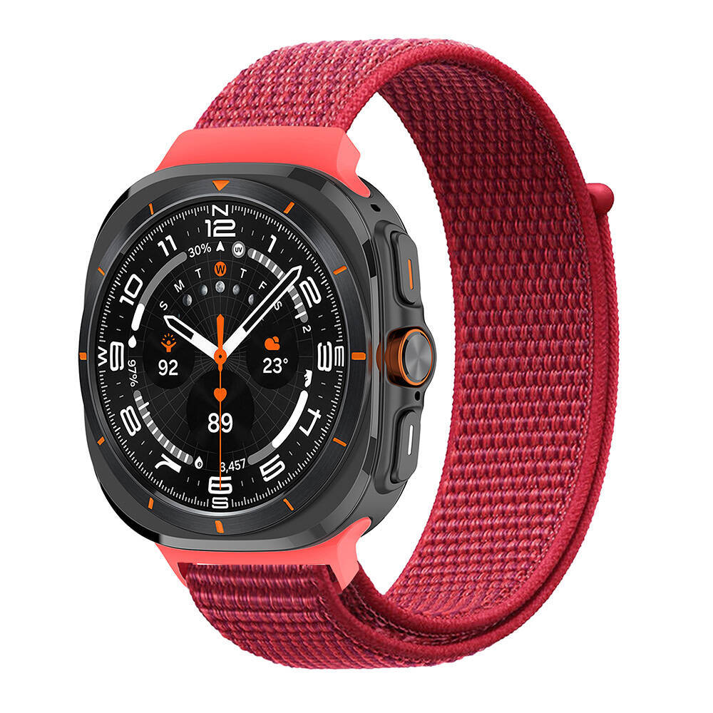 ​​Galaxy Watch Ultra 47mm Zore KRD-03 Hasır Kordon - 9