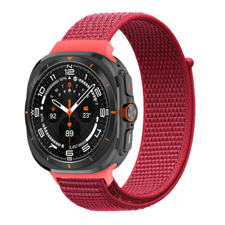 ​​Galaxy Watch Ultra 47mm Zore KRD-03 Hasır Kordon - 11