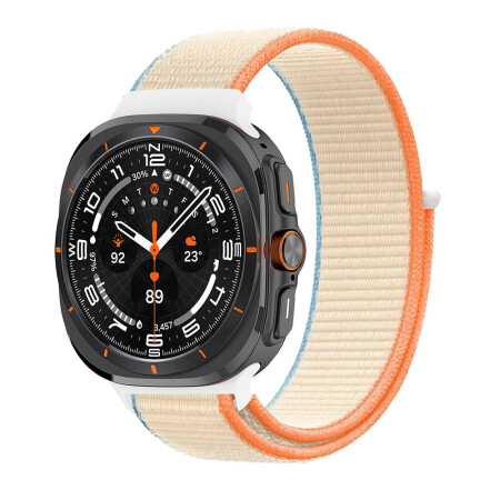 ​​Galaxy Watch Ultra 47mm Zore KRD-03 Hasır Kordon - 2