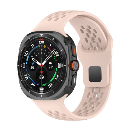 Galaxy Watch Ultra 47mm Zore KRD-119 Delikli Tasarım Silikon Kordon - 2