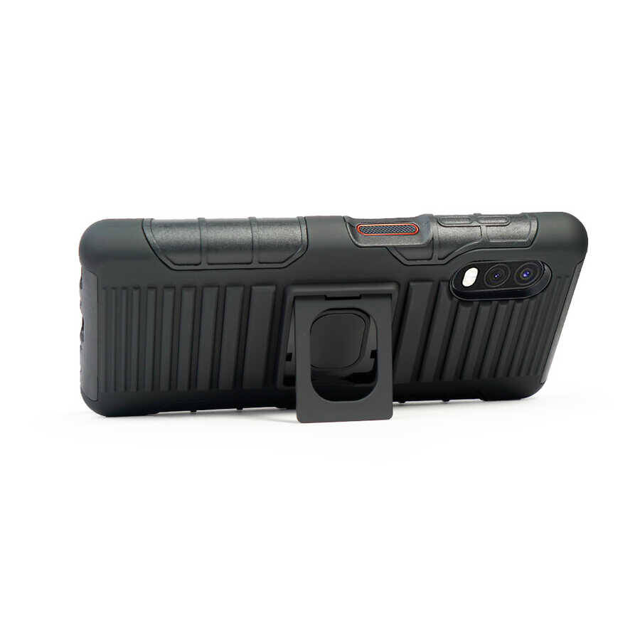 Galaxy Xcover Pro Kılıf Zore Double Clip Kapak - 6